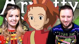 The Secret World of Arrietty  Movie Reaction Studio Ghibli [upl. by Hinda]