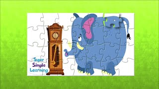 Hickory Dickory Dock Super Simple Songs MK Puzzle [upl. by Rihaz]