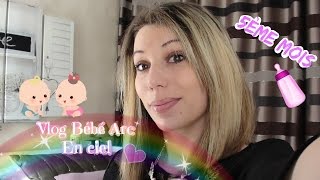 ♥Vlog 5ème mois de grossesse Bébé arc En Ciel Haptonomie♥ [upl. by Asir503]