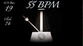 55 BPM Metronome [upl. by Vinni481]