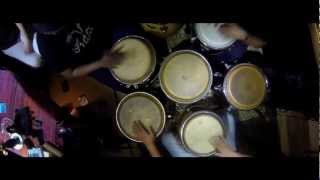 CONGACONGACONGA  Wiradz Brothers  Percussion Definition [upl. by Rumpf77]