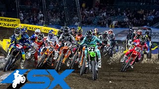 Relive all the best moments from Supercross Round 12 in Glendale  Motorsports on NBC [upl. by Abih]