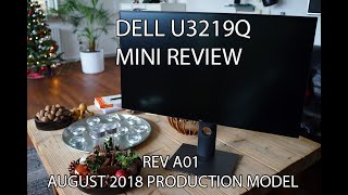 Dell U3219Q mini review [upl. by Ramar]