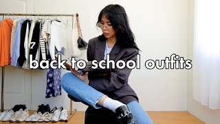 20 BACK TO SCHOOL OUTFITS dress code friendly  Different Aesthetics [upl. by Yhcir404]