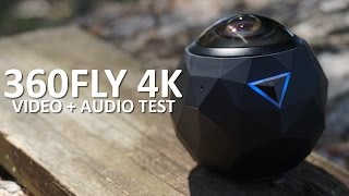 360° VIDEO  360FLY 4K VIDEO  AUDIO TEST  Dans2ube [upl. by Hamford]