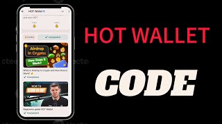 Hot wallet Code  What is Airdrop in Crypto and How Does it Work HOW I MADE 8 ON HOT [upl. by Eityak881]