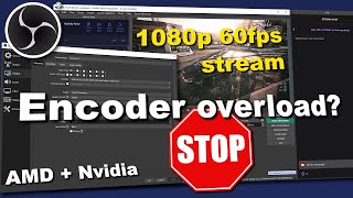 ✅ OBS quotEncoder overloadquot fixes Cap your frame rate [upl. by Maghutte740]