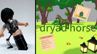 How to get the new dryad horse in horse valley [upl. by Ahsilrak875]