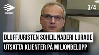 BLUFFJURISTEN SOHEIL NADERI LURADE UTSATTA KLIENTER PÅ MILJONBELOPP  DEL 34 [upl. by Ailegave]