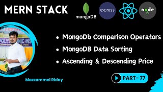 077 Mastering MongoDB Sort amp Comparison Operators for Ascending amp Descending Price Sorting Data [upl. by Ahcurb]