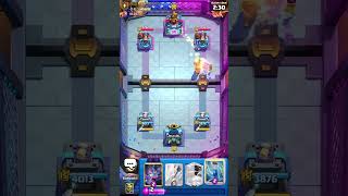 Evrimli Mega Şövalye ile ilk karşılaşmam ⚔️ clashroyale supercell gaming [upl. by Bores]