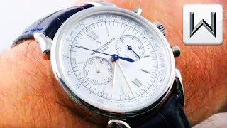 Vacheron Constantin Historiques Cornes De Vache 1955 5000H000P058 Les Historiques Watch Review [upl. by Klinger591]