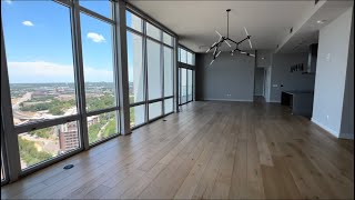 DALLAS TEXAS LUXURY HIGH RISE APARTMENT TOUR VICTORY PARK UPTOWN DALLAS [upl. by Notyad]