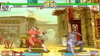 SFTeam  Third Strike Urien Combos [upl. by Nolyarg]