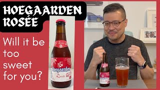 Hoegaarden Rosée  Honest Review [upl. by Beilul]