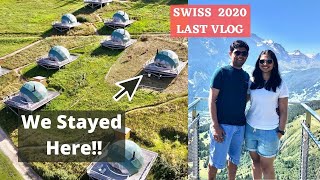 Switzerland Luxury Hotel Whitepod  Last Day In Swiss Mountain  Swiss Travel Guide 2020 Hindi Vlog [upl. by Mukul497]