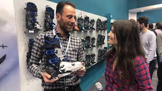 ISPO 2019  Scarpa Maestrale XT Ski Boot 201920 Review [upl. by Uyr256]