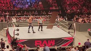 WWE Monday Night Raw in Cincinnati Ohio  Heritage Bank Arena Formerly US Bank Arena  092721 [upl. by Diver]