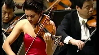 Anne Akiko Meyers Performs 4th Mvt Lalos Symphonie Espagnole NHK Symphony [upl. by Attenaej]