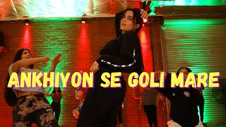 ANKHIYON SE GOLI MARE  Imanvi1013 Choreography  Dulhe Raja  Govinda  Bollywood Dance [upl. by Fenwick]