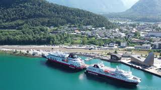 Rampestreken  Romsdalsgondolen  Hurtigruten  Åndalsnes  Norway 🇳🇴  DJI Mavic 2 Pro Drone  4K [upl. by Teodora]