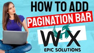 How to Add Pagination bar to Any Wix website [upl. by Uhp263]