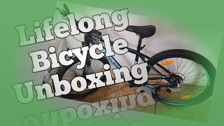 Lifelong cycle unboxing 2024  New bicycle 🚲  bejobbikash [upl. by Bentley]