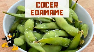 How to Make Delicious Edamame Beans The Best Edamame Recipe  Cooking with Dog [upl. by Hills904]