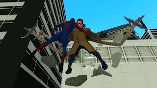 Spiderman vs Doctor Octopus Epic fight GMod [upl. by Bar]