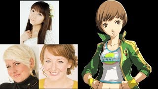 Video Game Voice Comparison Chie Satonaka Persona 4 [upl. by Alyaj734]