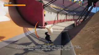 Bullring Hard Gap Combo Long Ways to Go Challenge — Tony Hawks Pro Skater 12 [upl. by Finbur962]