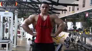 Patrick Teutsch  Brust  Arm Workout Natural Bodybuilding [upl. by Idnem]