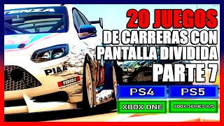 20 Juegos de carreras con PANTALLA DIVIDIDA PS4 PS5 XBOX ONE Y XBOX SERIES XS 7 [upl. by Inattirb]