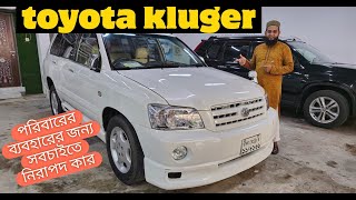 Toyota Kluger Hard Jeep Review  Great Auto ভালো সেকেন্ড হ্যান্ড গাড়ী পেতে চাইলে ভিডিওটি দেখুন [upl. by Ecirtaed]