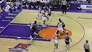 Shaquille ONeal breaks the backboard vs Suns in rookie season [upl. by Marje633]