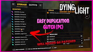 Easiest Duplication Glitch In Dying Light 2024 PC [upl. by Yerocaj118]