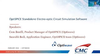 Day 1 OptiSPICE and OptiSPICE Plugin for ElectricalOptical Cosimulation [upl. by Ttezil924]