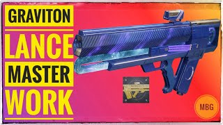 Graviton Lance  Exotic Weapon Sound and Visual Showcase UPDATED Destiny 2 [upl. by Debarath73]