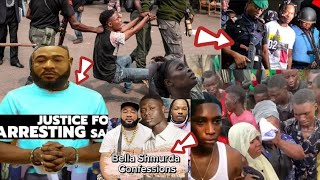 Sam Larry Arrested  Bella Shmurda mohbad demise update 😢 [upl. by Sheeree350]