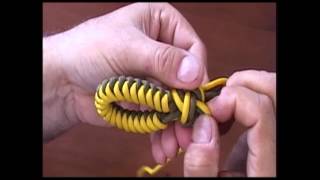 The Paracord Weaver How To  Pet Leash Part 2 [upl. by Eelatan]