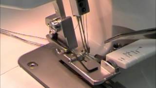 Janome Serger Rethreading [upl. by Cristina]