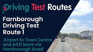 Farnborough Driving Test Route 1 [upl. by Acirehs]