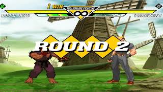 Capcom vs SNK 2  Evil Ryu vs Ryuji Yamazaki [upl. by Yedoc]