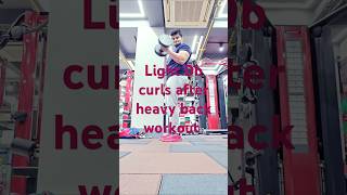 15 kg db curls heavy backworkout armsworkout hugearms backday pulldayworkout hypertrophy [upl. by Anec]