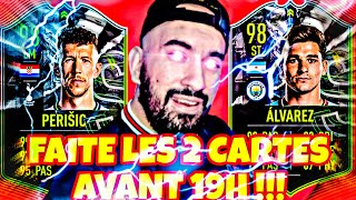 LES 2 SBC A FAIRE AVANT 19H  PERISIC VS ALVAREZ SHOWDOWN SUR FIFA 22 ULTIMATE TEAM [upl. by Hamish521]