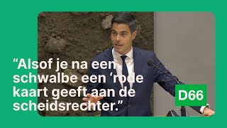 D66 — Kwartetkabinet  Rob Jetten quotMeer kwakzalverij dan echte geneeskunde in het akkoordquot [upl. by Loftus390]