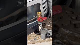 installing a sediment trap on a gas water heater plumbing asmr [upl. by Eelah]