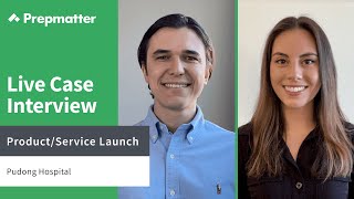 BCG Case Interview Example Product Launch in Healthcare [upl. by Ecirtnahs286]