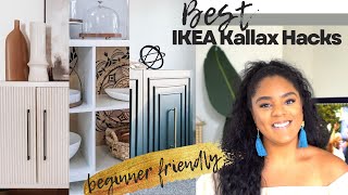 The BEST IKEA Kallax Hacks  DIY IKEA Furniture Flips  Modern  Beginner Friendly  IKEA DIY Hacks [upl. by Nahshon]