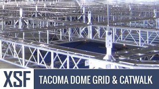 Xtreme Structures amp Fabrication  XSF  Tacoma Dome Truss Grid amp Catwalk System [upl. by Dalenna819]